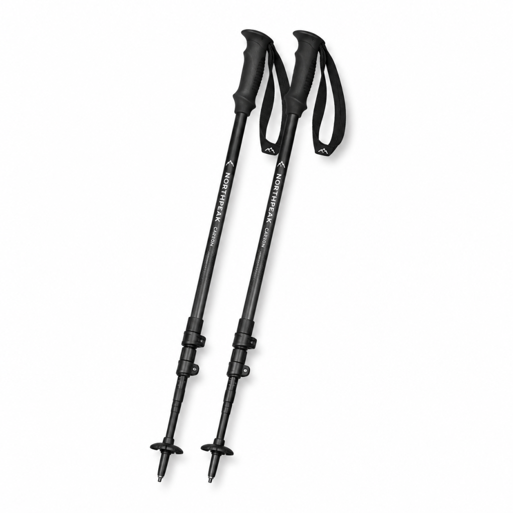 Minimalist Black Trekking Poles