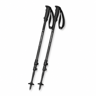 Minimalist Black Trekking Poles